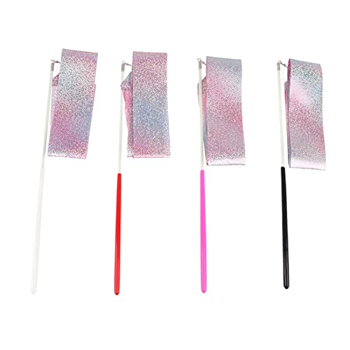 2M Gymnastieklint Danslint Ritmische Gymnastiek Ballet Streamer Spin (Color : Red, Size : 2M) - Image 3