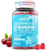 Magnesium Glycinate Complex Gummies 400mg | 8 Forms of Magnesium: Malate, Citrate, Taurate & More | with Ashwagandha 400mg, D3, B12 | Supports Calm, Relaxation, Mood & Muscle Cramp | Vegan, 60 Count
