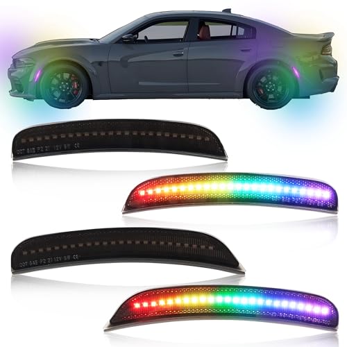 OFFKAT RGB Full LED Side Marker Lights 2015-2023 Dodge