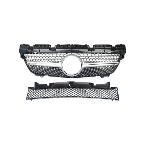 Grilles avant pare-chocs look diamant pour calandre avant SLK R172 2011-2015