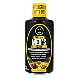 HappySupp Liquid Multivitamin for Men | Premium | Sugar Free | 100+ Vitamins, Minerals & Amino Acids to Support Muscle, Heart, Brain Health & Energy | 98% Absorption Rate | Non-GMO | 32 Serv