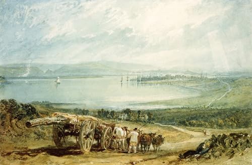 Toile murale Poole Dorset Turner - Impression affiche art salon 60x90cm