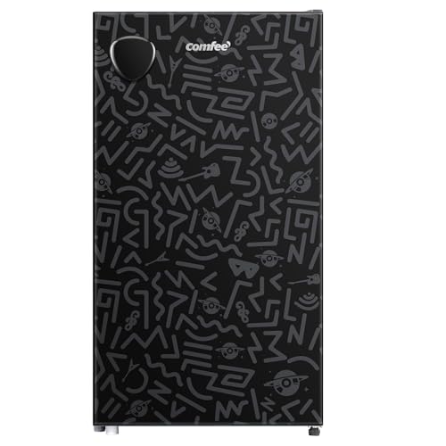 Comfee' RCD92BF2EUY(E) Réfrigérateur 1 Porte 88 L, Réfrigérateur Compact Sous Plan, Température Réglable, Faible Niveau Sonore, Mini Frigo Pose Libre,...