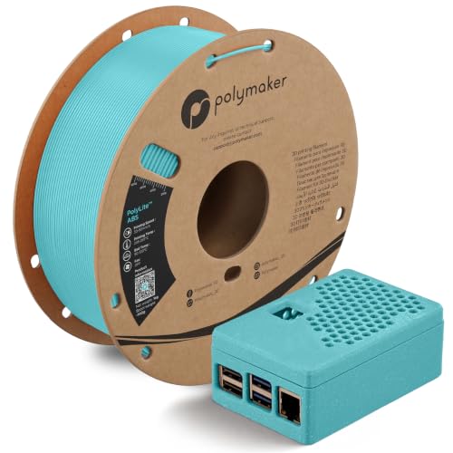 PolyLite ABS 1.75mm Galaxy Teal Filament - 1kg Heat Resistant ABS Spool