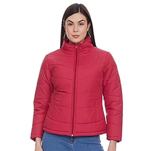 Qube By Fort Collins Women’s Nylon Bomber Jacket