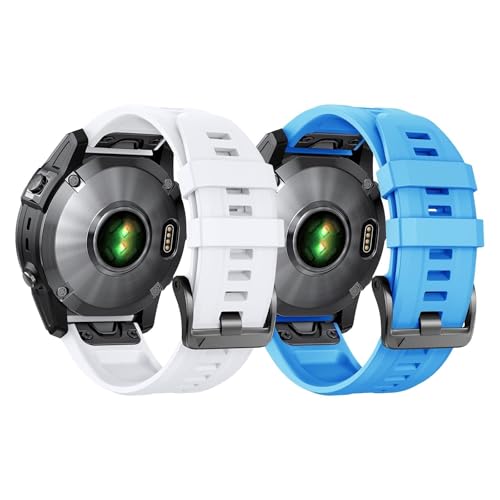 Bracelet Fenix 5S Plus anti-transpiration en silicone pour remplacer une bande usée