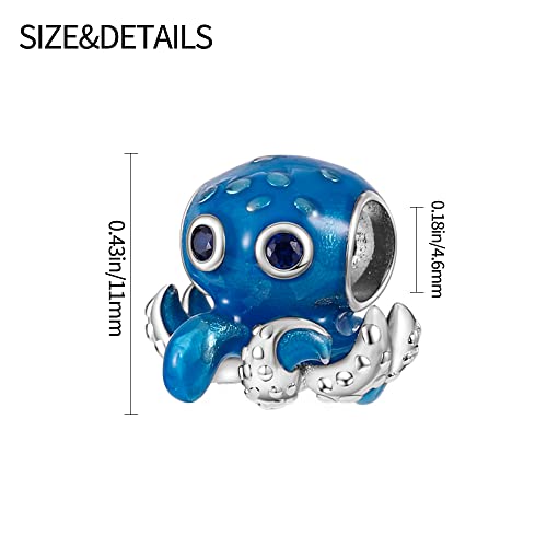 Pandach Animal Charm Bead Fits Charms Bracelets For Woman-925 Sterling Silver Dangle Pendant Bead,Girl Jewelry Beads Gifts For Women Bracelet&Necklace #TOP2