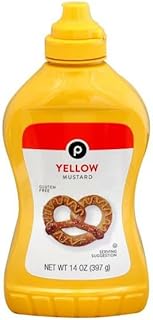 Publix Yellow Mustard - 14 oz (397g)
