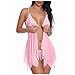 Sexy Unterwäsche Für Damen Für Sex Tief V-Ausschnitt Lace Blumenmuster Reizwäsche Vordere Schnalle Spitzenstickerei Minikleid Erotiek Nachthemd Kleid Einteiliges Schlafanzüge Korsett Babydoll