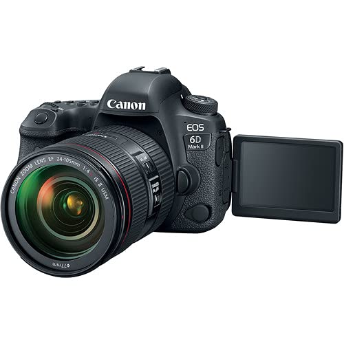 Canon EOS 6D Mark II DSLR con lentes 24-105mm y 50mm miniatura 7
