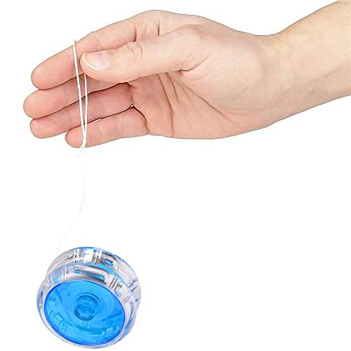 Artcreativity Color Tinted Crystal Yoyos For Kids, Pack Of 12, Plastic Yo-Yo Toys In Assorted Colors, Fun Birthday Party Favors, Goodie Bag Fillers, Holiday Stocking Stuffers, Classroom Prizes #TOP3