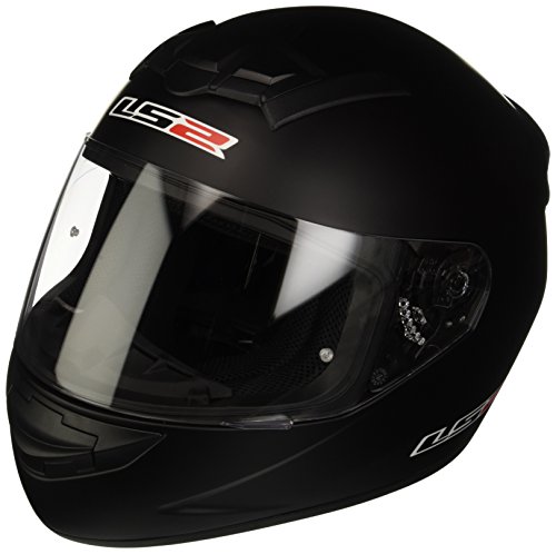 LS2 - Casco Moto, Nero, XXL