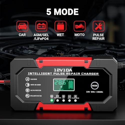 12V 10A Fully Automatic Charger