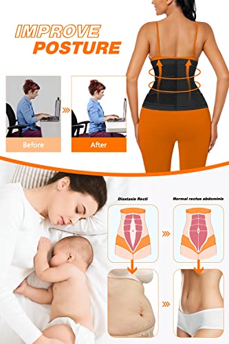 Phateey Corset Waist Trainer For Women’s Shape A Hourglass Figure Neoprene - Colombian Waist Cincher - Zipper L #TOP3