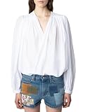 Zadig & Voltaire Womens Tenew Tomboy Shirt, S Multi-colored