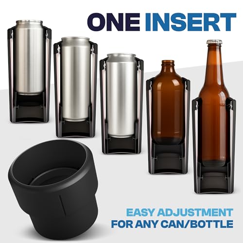 Universal Buddy XL Can Cooler by Frost Buddy - Fits 12-ounce, 16-ounce, 20-ounce, and 24-ounce Cans and Bottles - Keep Your Drinks Refreshingly Chilled for over 12 hours (Nebula)