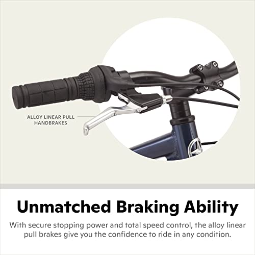 image for Schwinn High Timber AL Mountain Bike for Adult Men Women, 26-Inch Whee