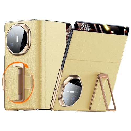 Housse Huawei Mate X6 5G en cuir avec dragonne pour vos déplacements quotidiens