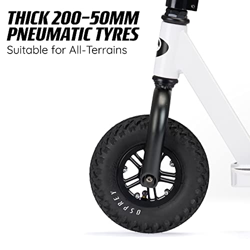 Osprey Dirt Scooter | For Adults And Beginners Bicycle With Chunky Road Tyre Off Road All Terrain Pneumatic Trail Tires And Aluminium Deck, Multiple Colours #TOP4