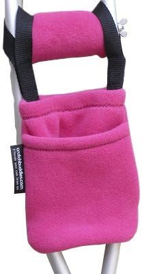 Pink Crutch Pockets, Bags and Pouches Made in USA by Crutch Buddies - Veteran Owned