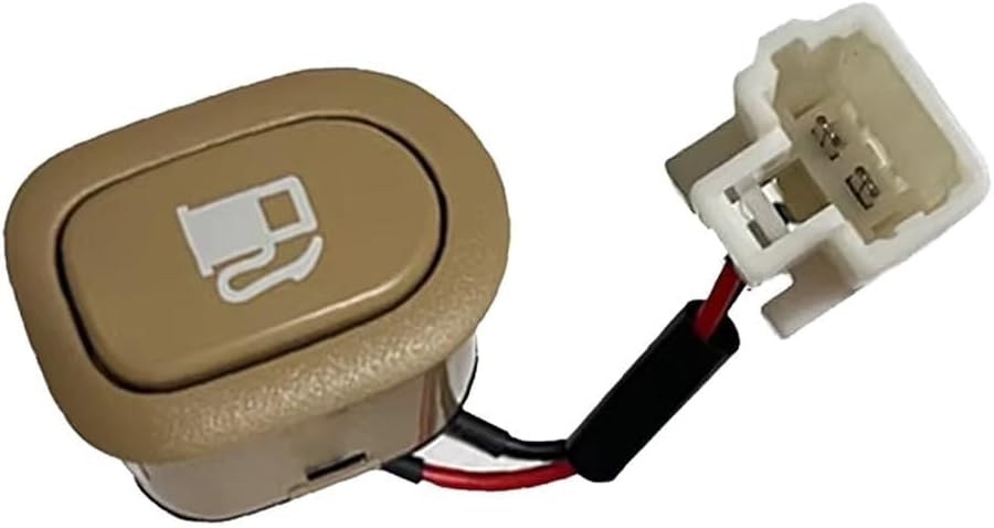 Car Fuel Tank Cap Release Switch Button 935554H010 935554H010Yr 935554H010Kd for Hyundai for I800 for Grand for Starex H1 2007-2018(Beige)