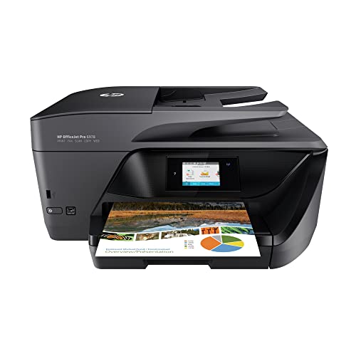 HP OfficeJet Pro 6978 All-in-One Wireless Printer, HP Instant Ink, Works with Alexa (T0F29A)