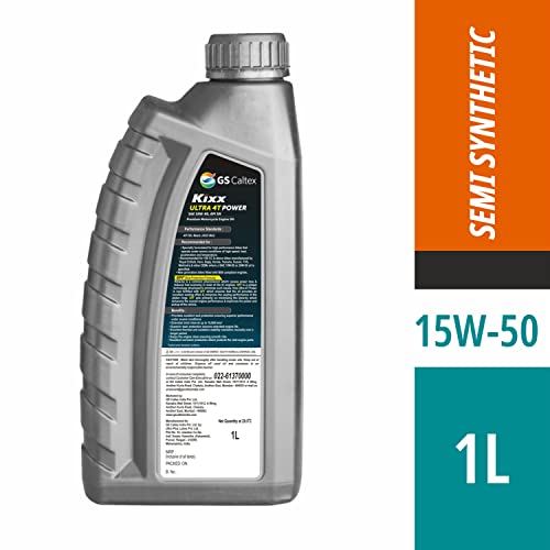 Image of Kixx ULTRA 4T POWER Bike Engine Oil SAE 15W-50, JASO MA2 (1L)