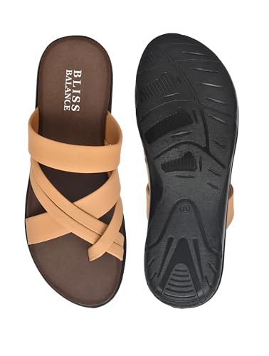 Image of Super Extra Soft Diabetic & Orthopedic Slippers /Doctor Chappal for Heel Pain Cushioned Lightweight Comfortable Stylish Flip-Flops Everyday Wear DailyUse For Men'sBB1017