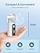 Portable Nebulizer for Adults and Kids with Smart LED Display, 3 Modes & Auto-Cleaning, Handheld Nebulizer for Home and Travel Use