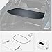 Liizoo Cargo Cover for 2023 Honda HRV 2024 HR-V Trunk Cover Accessories Rear Trunk Security Cover Shielding Shade, Black