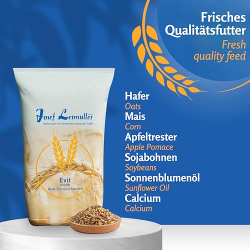 Leimüller Wildfutter W30+ Mineral Pellets 25 kg - Futter mit Vitaminen - für Rehe, Rotwild, Hirsche & Rehkitze