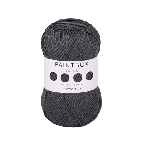 Paintbox Yarns 100% Cotton DK Yarn 1.76oz 50g 137yds 125m | Paper White Wool For Crochet Knitting - Soft Lightweight Double Knit Yarn For Clothes product thumbnail 14