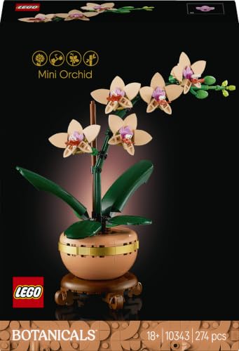 LEGO Botanicals L’orchidée Miniature 10343