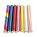 7PCS Toner Reactive Foil Roll,Use with Laminator Laser Printer,Paper Holographic Heat Transfer Crafts Foil Roll for Scrapbooking Crafting Cardstock Hot Stamping Holographic Heat Transfer DIY Crafts