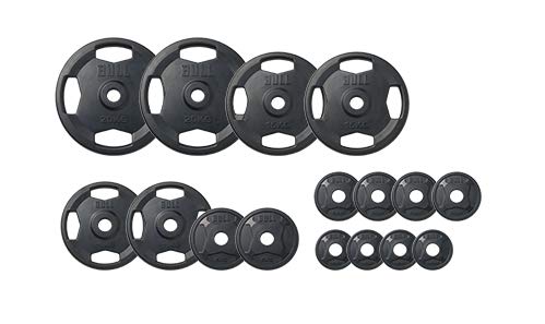 Amazon | BULL Φ50mmラバープレートセット 135kgセット 