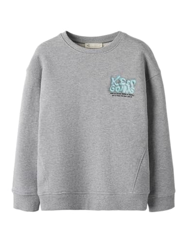 Sweat gris Name IT Nkmronan pour les journées d'école et de loisirs des garçons