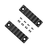 360 Tactical 7 Slots M-LOK Rail Section for M Lok Handguard Seven Slots Rail Set of 2 Pieces