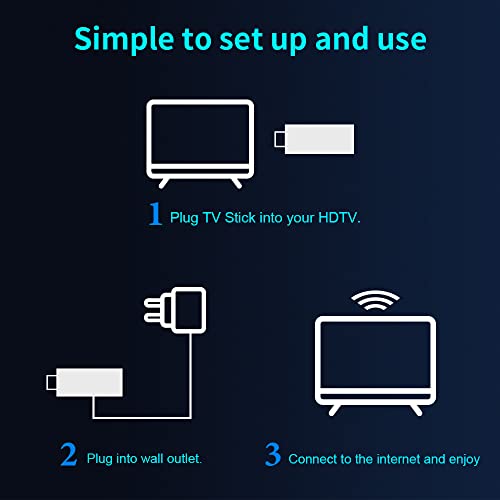 JUSTOP NANO Android TV Dongle Android 10.0 OS Smart Media Player Ultra HD 4K, Built-in WIFI And Bluetooth, With Smart Bluetooth Remote