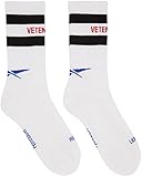 Vetements x Reebok White Color Sexual Fantasies One Size Unisex Fashion Sport Socks Cotton SSENSE