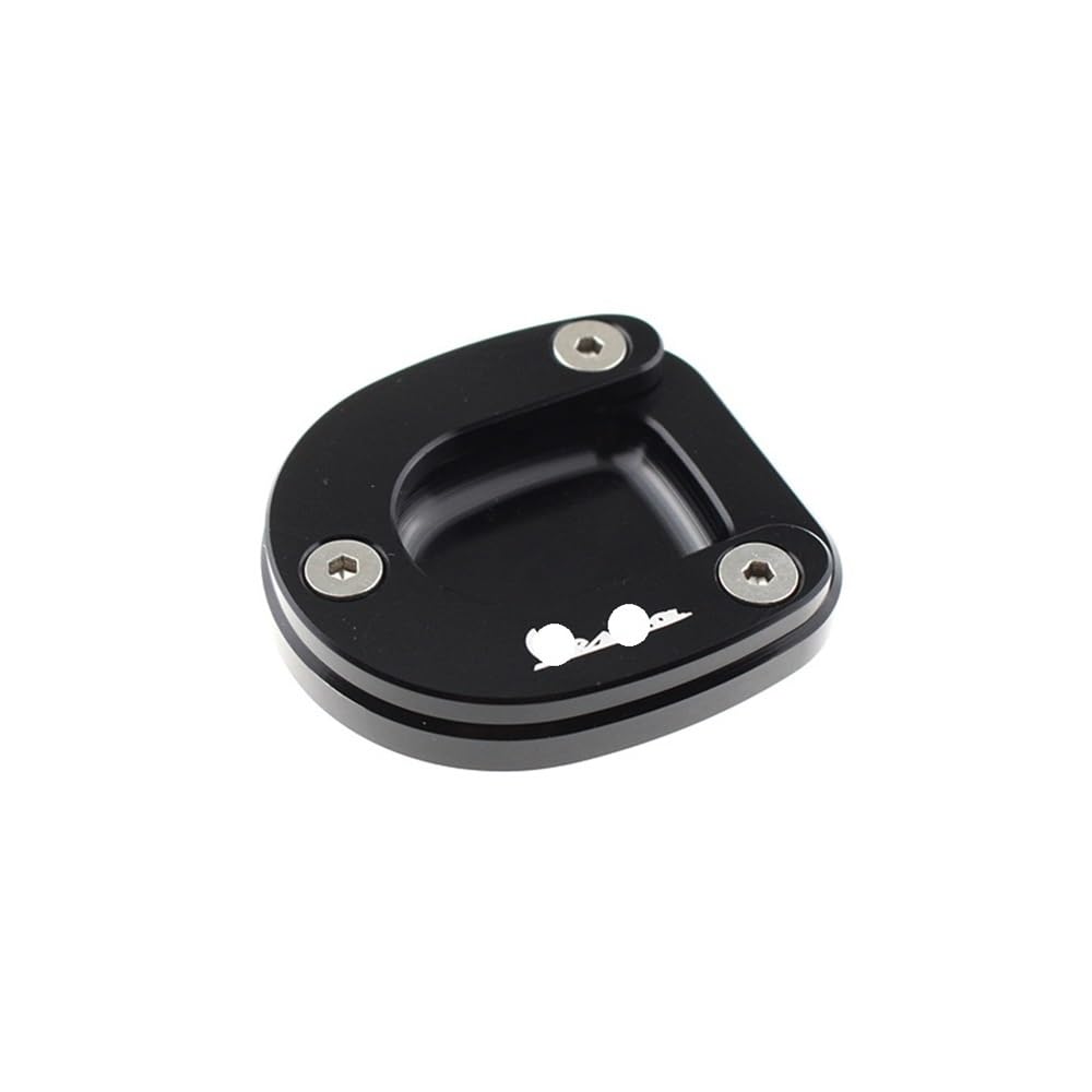 Plaque D'extension Pour Béquille Latérale Vespa - Alliage Rouge - Compatible GTS, GTV, GT, Beverly400s - Améliore La Stabilité