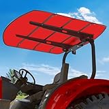 MOOFI Mowers Canopy for ROPS - Non-fading High-Density...