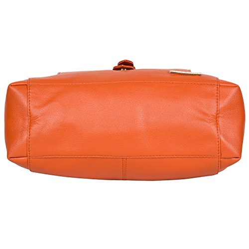 Image of Bagsy Malone Lam Gamboge Handbag