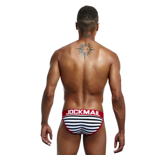 JOCKMAIL Mens Cotton Briefs Mens Breathable Briefs Comfort Mens Athletic Underwear2
