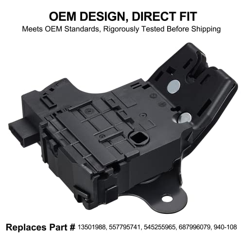 Image of SYERAL Trunk Lid Latch Power Lock Actuator 940-108 Tailgate Liftgate Door Lock Compatible with Cadillac ATS CT4 CT5, Compatible with Chevrolet Camaro Corvette Cruze Buick Cascada LaCrosse Regal Verano