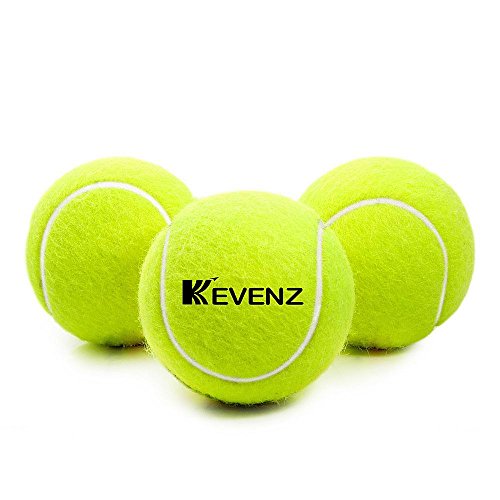 KEVENZ 24-Pack Standard Pressure Training Tennis Balls, Highly Elasticity, More Durable, Good for Beginner Training Ball - Image 3