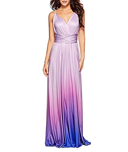 EMMA Damen Kleid Elegant Hochzeit Lang Abendkleid - Vielseitig und Komfortabel