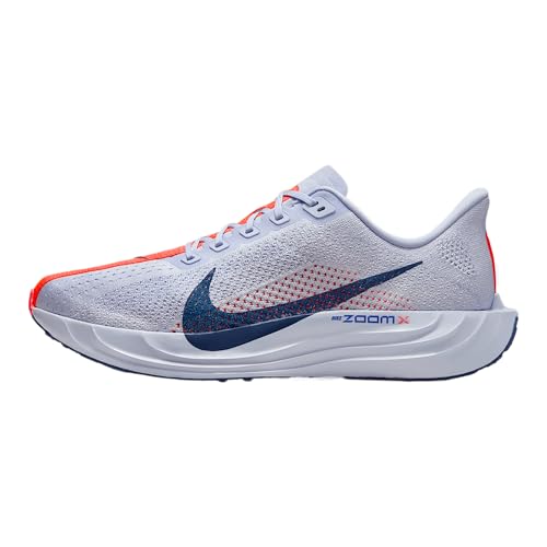 Nike Pegasus Plus Men's Road Running Shoes (FQ7262-006, Ghost/Blue Void/Bright Crimson/Blue Void)