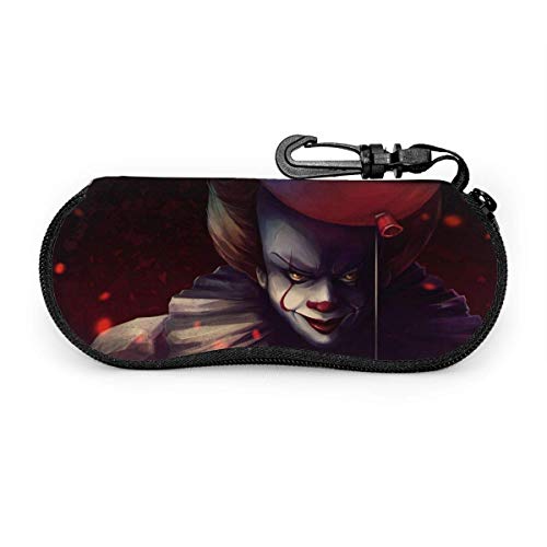 Preisvergleich Produktbild Es Pennywise Brillenetui, tragbare Reise Reißverschluss Sonnenbrillenetui Brillen Tasche Guard Set