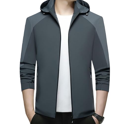 Veste à capuche homme finie la mi-saison difficile avec ce blouson minimaliste
