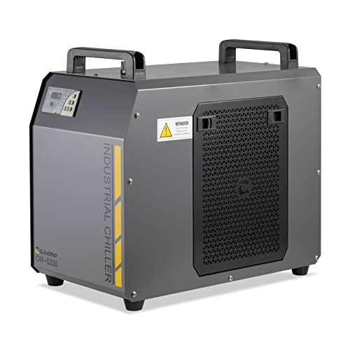 cloudray CW5200 Industrial Water Chiller Water Cooling Machine Enfriador de Agua Industrial para 100W 150w 180W Tubo láser CO2 máquina de Corte de Grabado láser CO2